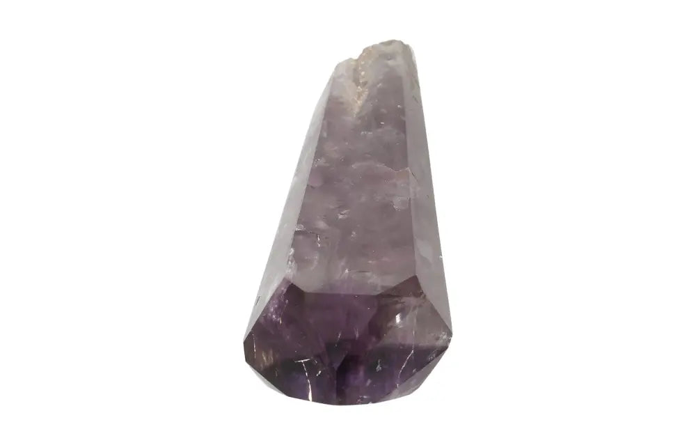 Amethyst Point crystal for calm, clarity, and spiritual protection with rich purple hues; ideal for meditation and energy healing.