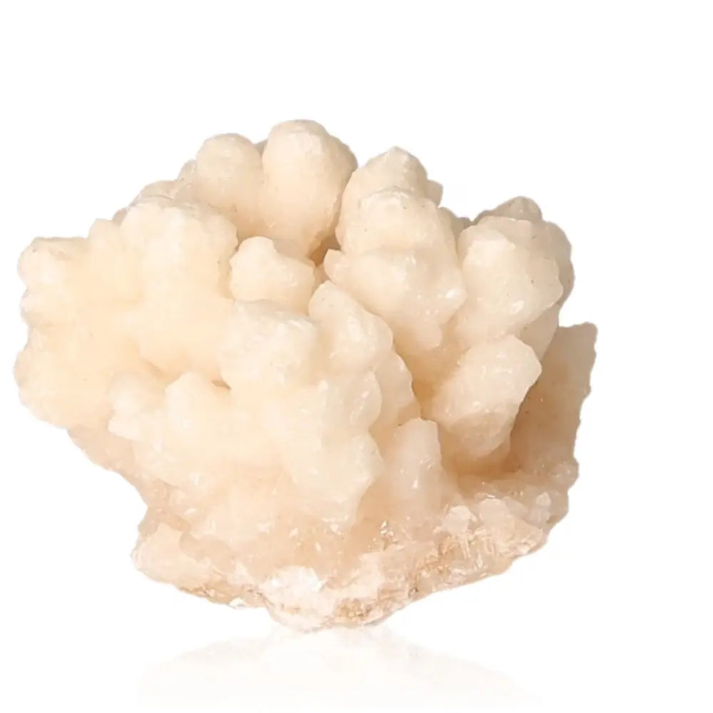 Ighoud Calcite Druze - Mineral Formation from Morocco with Earthy Tones, Stability and Transformation Energy
