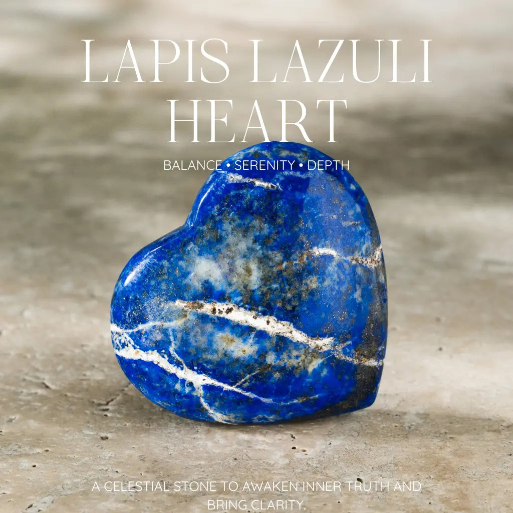 Lapis Lazuli Heart Sylvia Crystals Sp. z o.o.