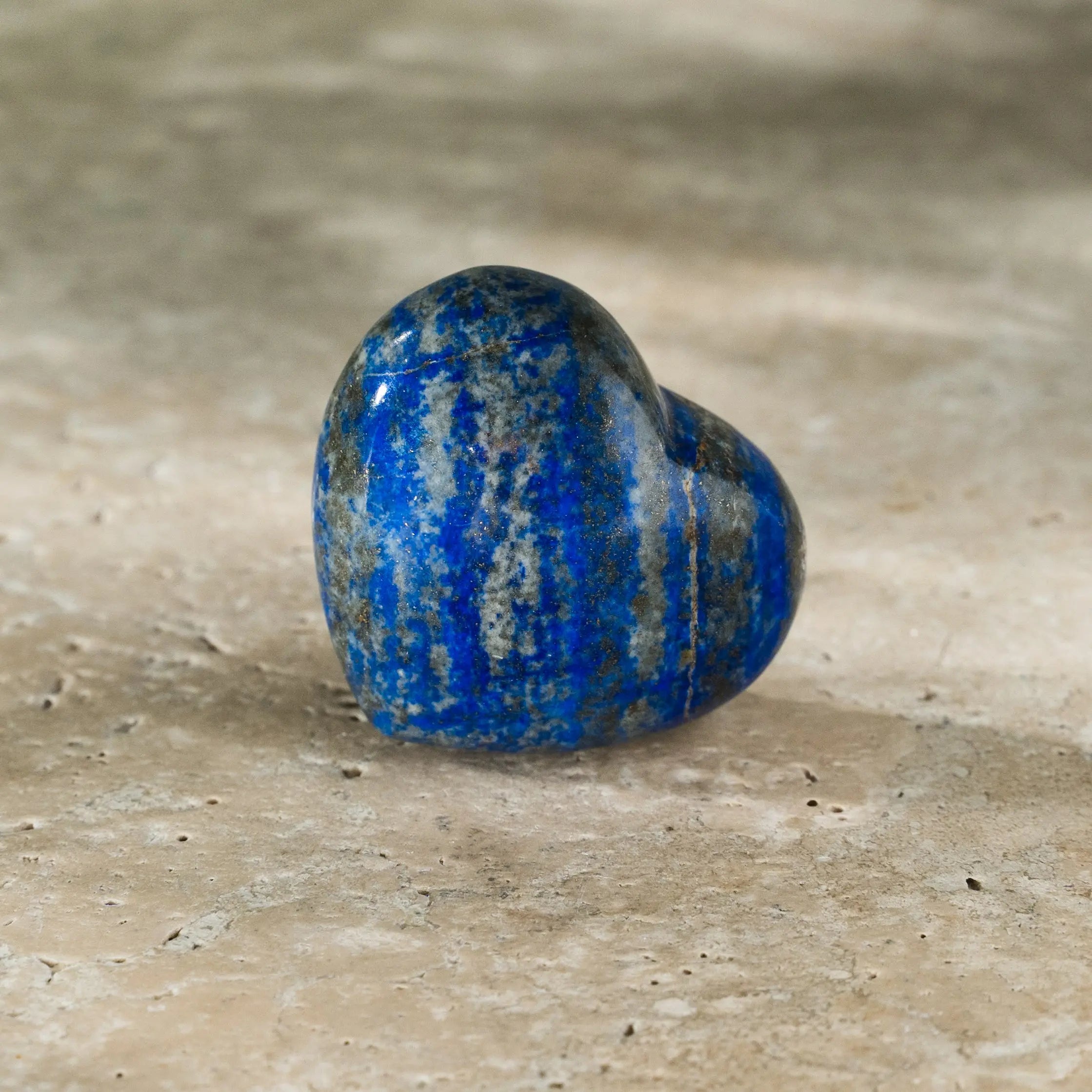 Lapis Lazuli Heart Sylvia Crystals Sp. z o.o.