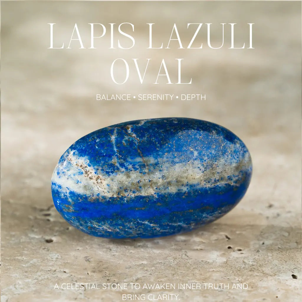 Lapis Lazuli Oval Sylvia Crystals Sp. z o.o.