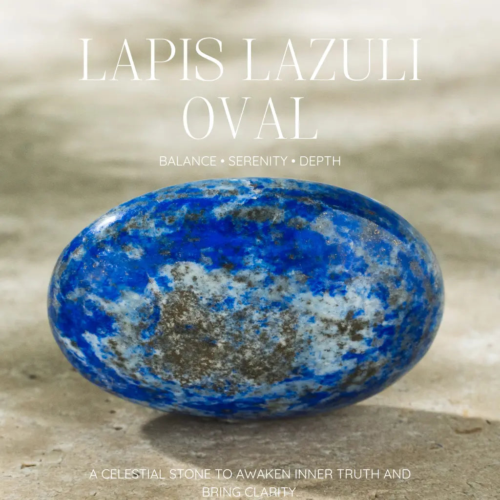Lapis Lazuli Oval Sylvia Crystals Sp. z o.o.