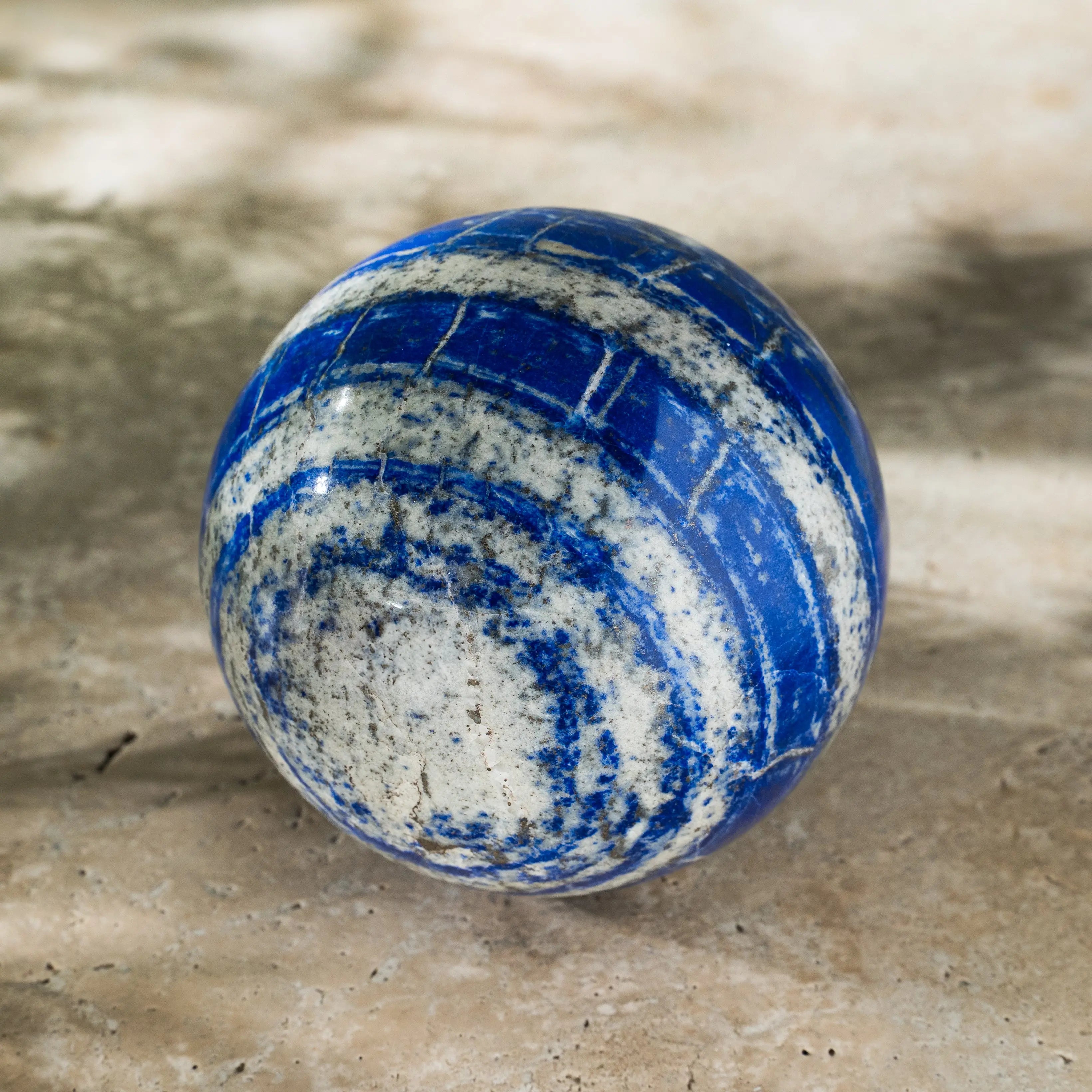 Lapis Lazuli Sphere Sylvia Crystals Sp. z o.o.