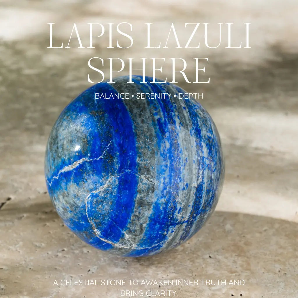 Lapis Lazuli Sphere Sylvia Crystals Sp. z o.o.
