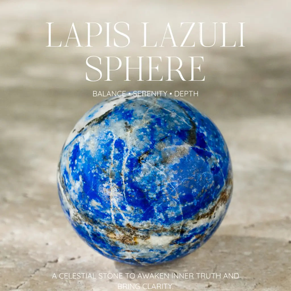 Lapis Lazuli Sphere Sylvia Crystals Sp. z o.o.
