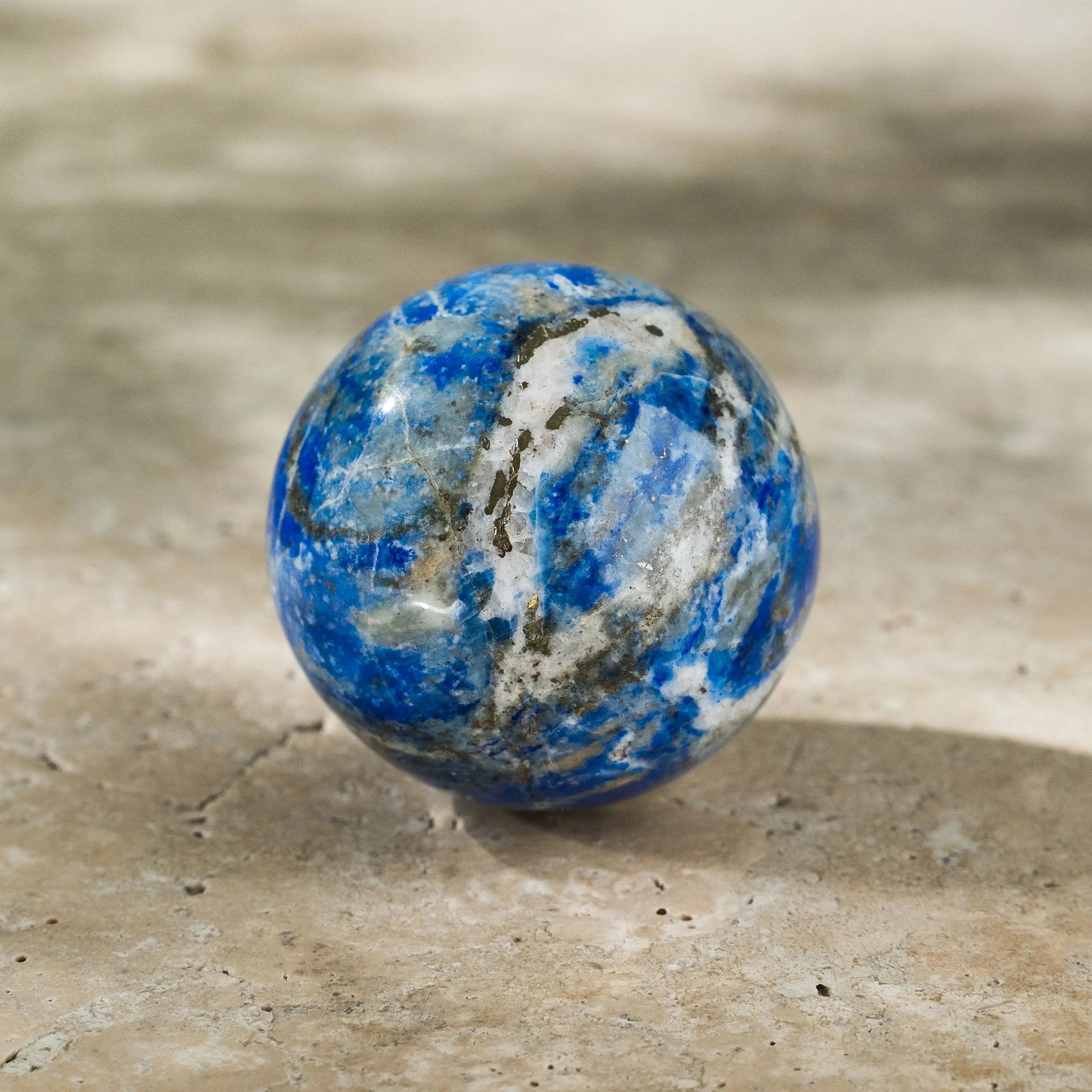 Lapis Lazuli Sphere Sylvia Crystals Sp. z o.o.