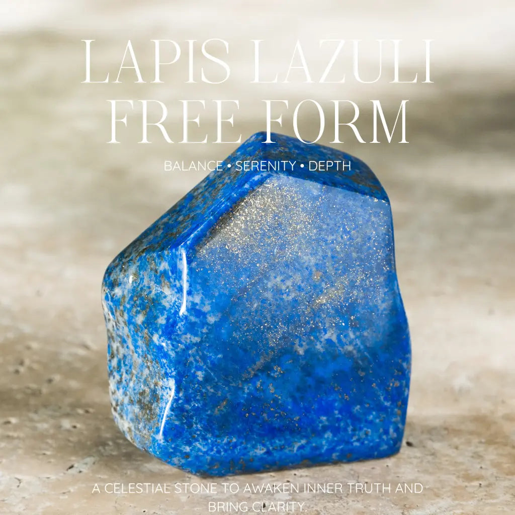 Lapis Lazuri Free Form Sylvia Crystals Sp. z o.o.