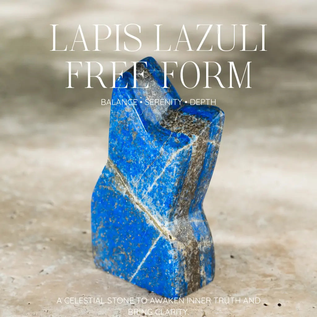 Lapis Lazuri Free Form Sylvia Crystals Sp. z o.o.