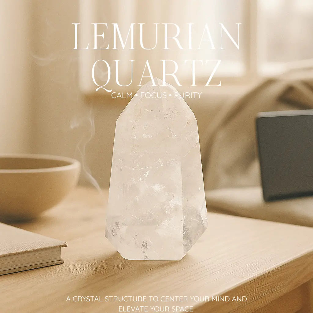 Lemurian Quartz Obelisk Sylvia Crystals Sp. z o.o.
