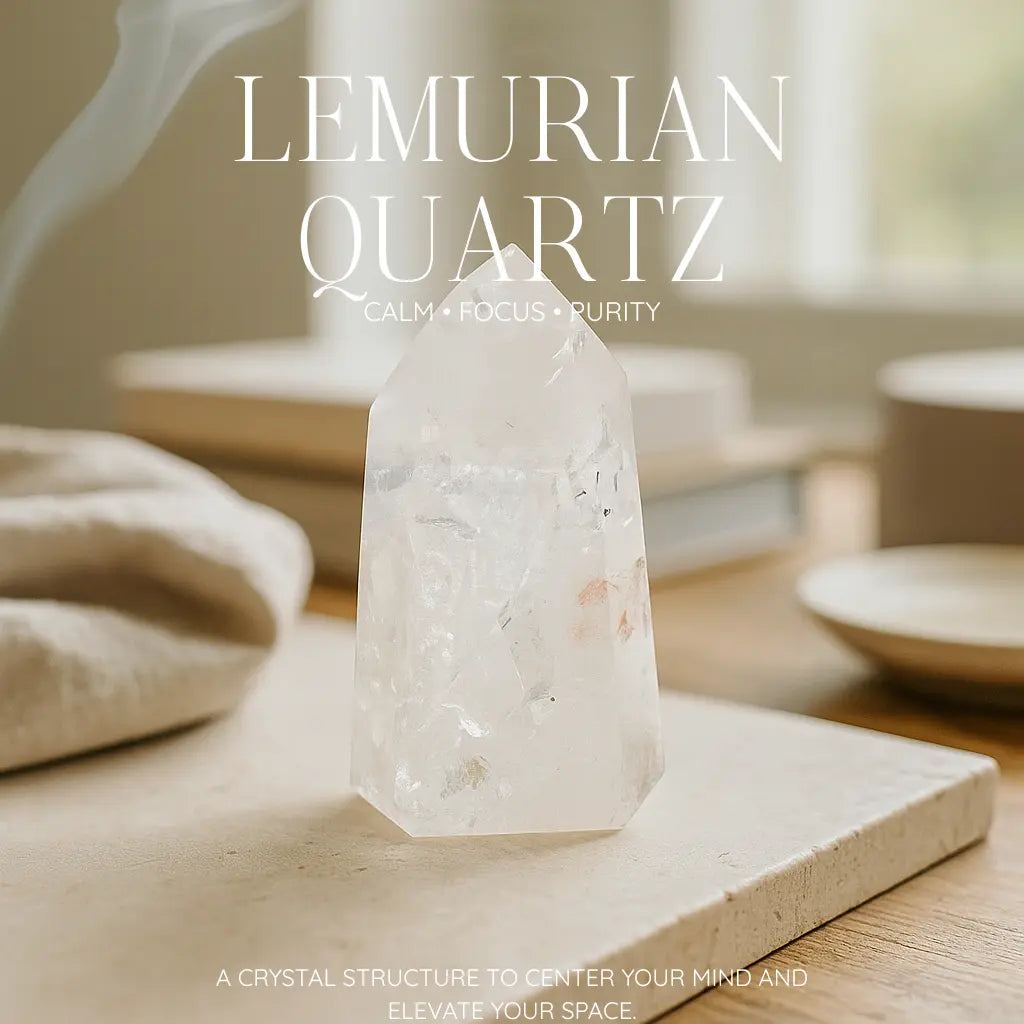 Lemurian Quartz Obelisk Sylvia Crystals Sp. z o.o.