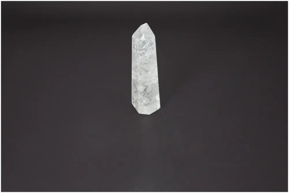 Premium Lemurian Quartz Obelisk for purification and energy harmonization.