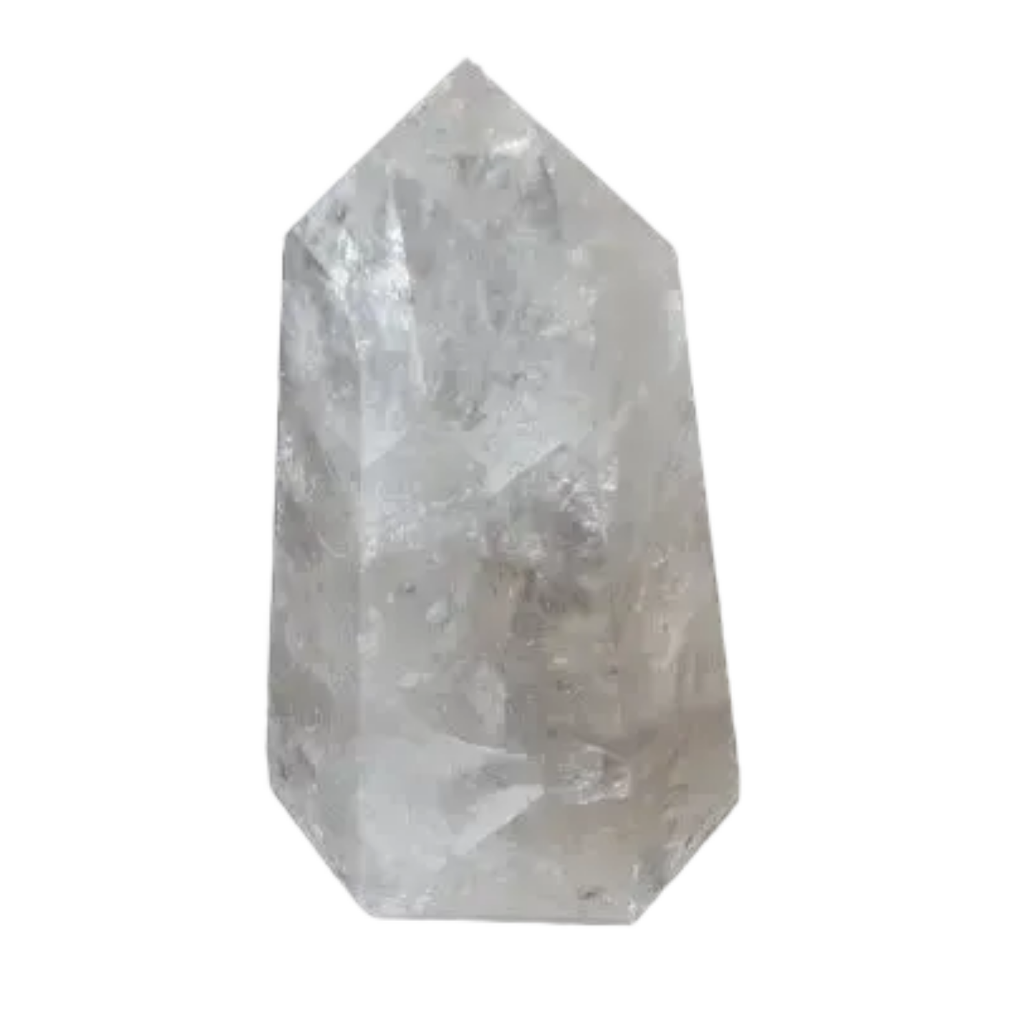 Lemurian Quartz Obelisk for chakra healing and zodiac energy alignment on a dark background.