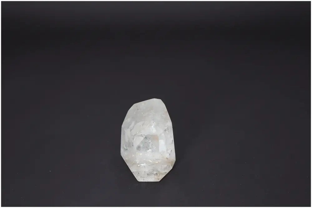 Lemurian Quartz Obelisk on black background, enhancing energy and spiritual balance across chakras and zodiac signs.