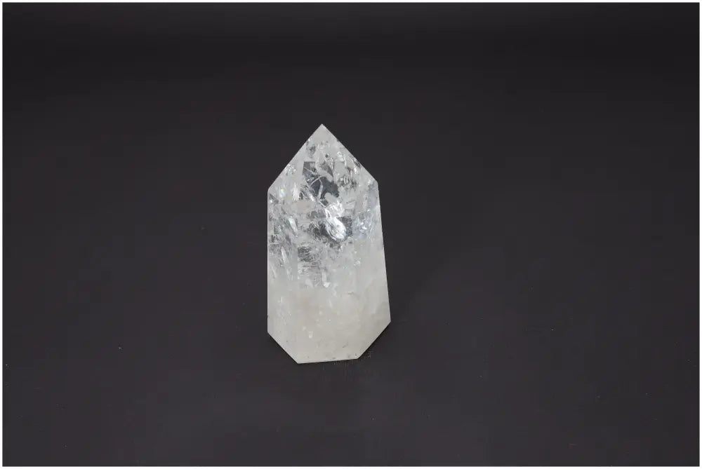 Lemurian Quartz Obelisk crystal with unique energetic properties and chakra associations, enhancing spiritual and physical well-being.