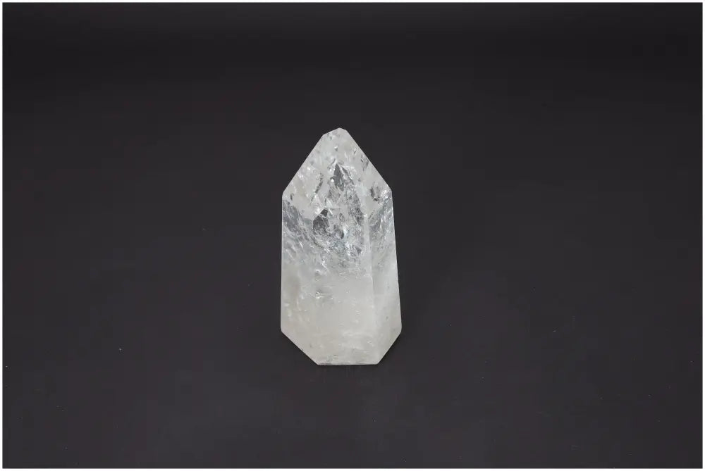 Lemurian Quartz Obelisk crystal with unique energies, supporting chakra and zodiac alignment, enhances body and soul connection.