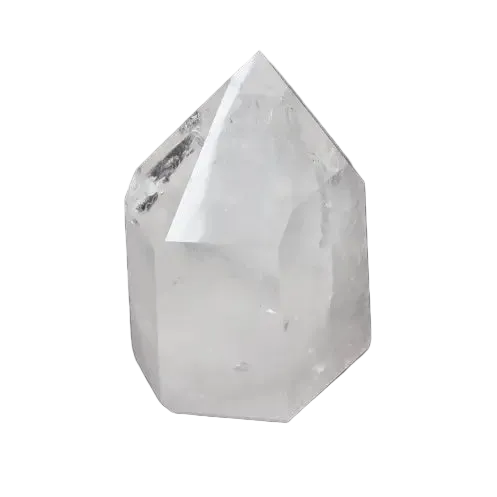 Lemurian Quartz Obelisk on dark background showcasing its unique energetic properties and chakra alignment qualities.