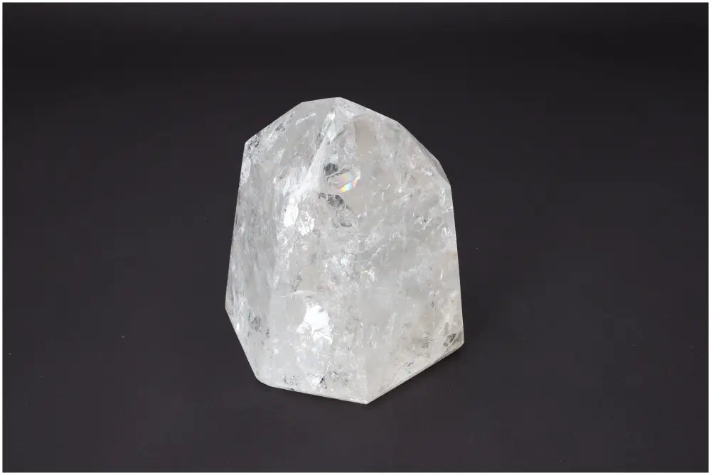 Lemurian Quartz Obelisk for chakra and zodiac energy alignment in spiritual practices.