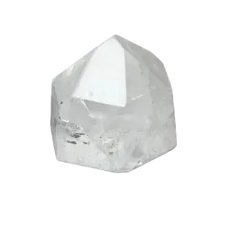 Polished Lemurian Quartz Obelisk on dark background, highlighting energetic properties linked with chakras and zodiac signs.