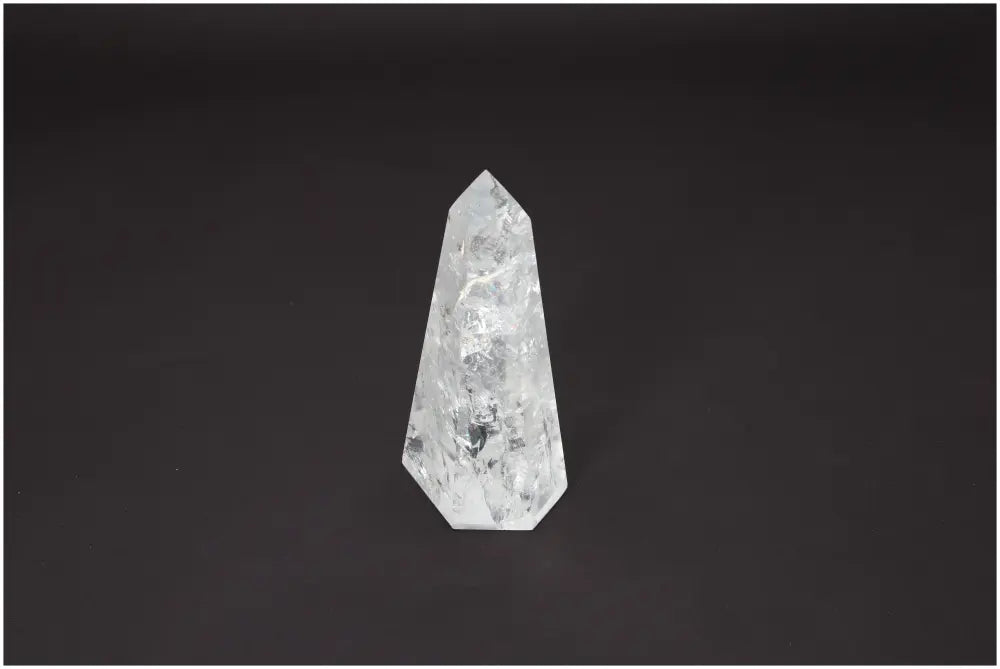 Lemurian Quartz Obelisk with unique energetic properties, aligned with chakras and zodiac signs for spiritual support.