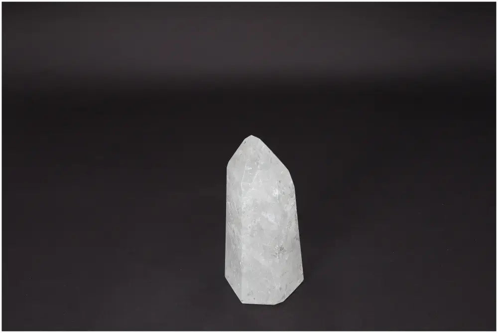 Lemurian Quartz Obelisk - Clear Quartz crystal for clarity, balance, and personal growth, ethically sourced and hand-selected.