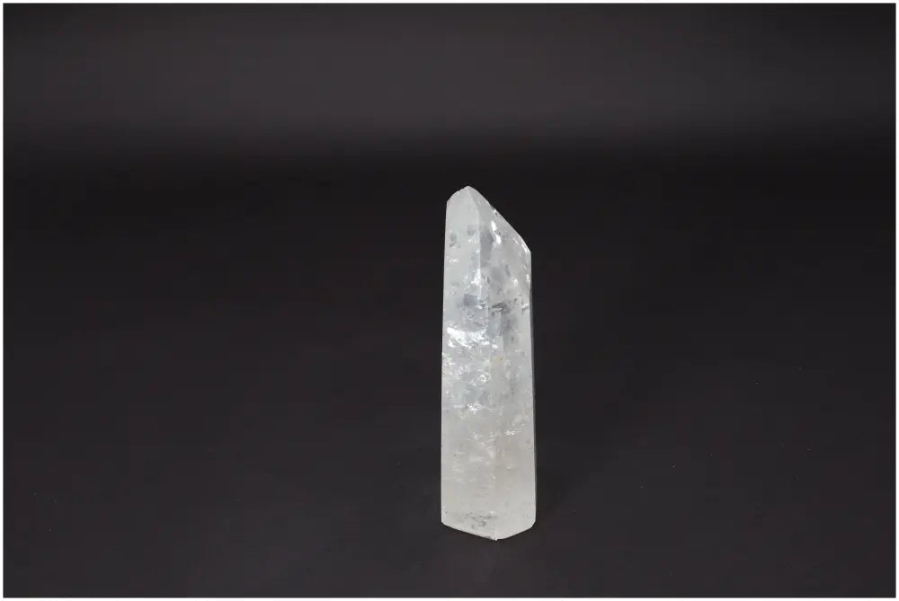 Lemurian Quartz Obelisk crystal for clarity, balance, and growth. Ethically sourced and hand-selected for enhanced energy and intentions.