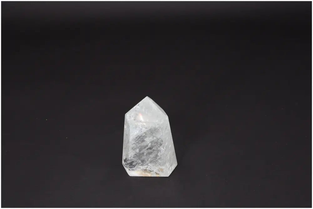 Lemurian Quartz Obelisk for clarity, balance, and personal growth, known as Master Healer crystal, ethically sourced and naturally formed.