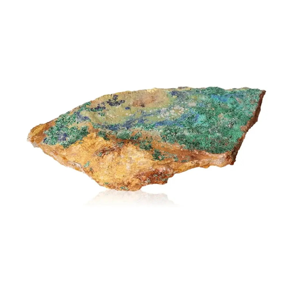 Exquisite malachite druze showcasing vibrant greens and natural textures, embodying tranquility and transformative power.