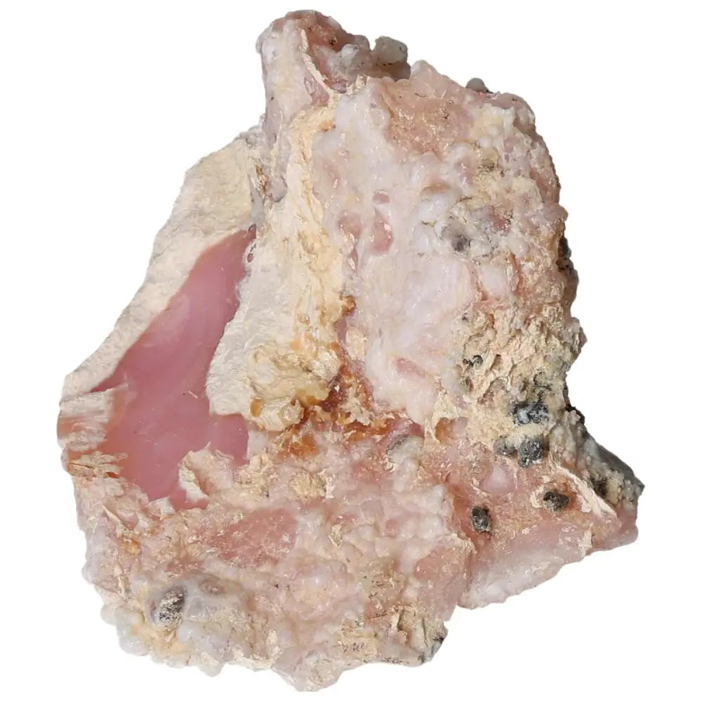 Pink Mangano Calcite Stone for compassion and emotional healing with calming energy and soothing properties.