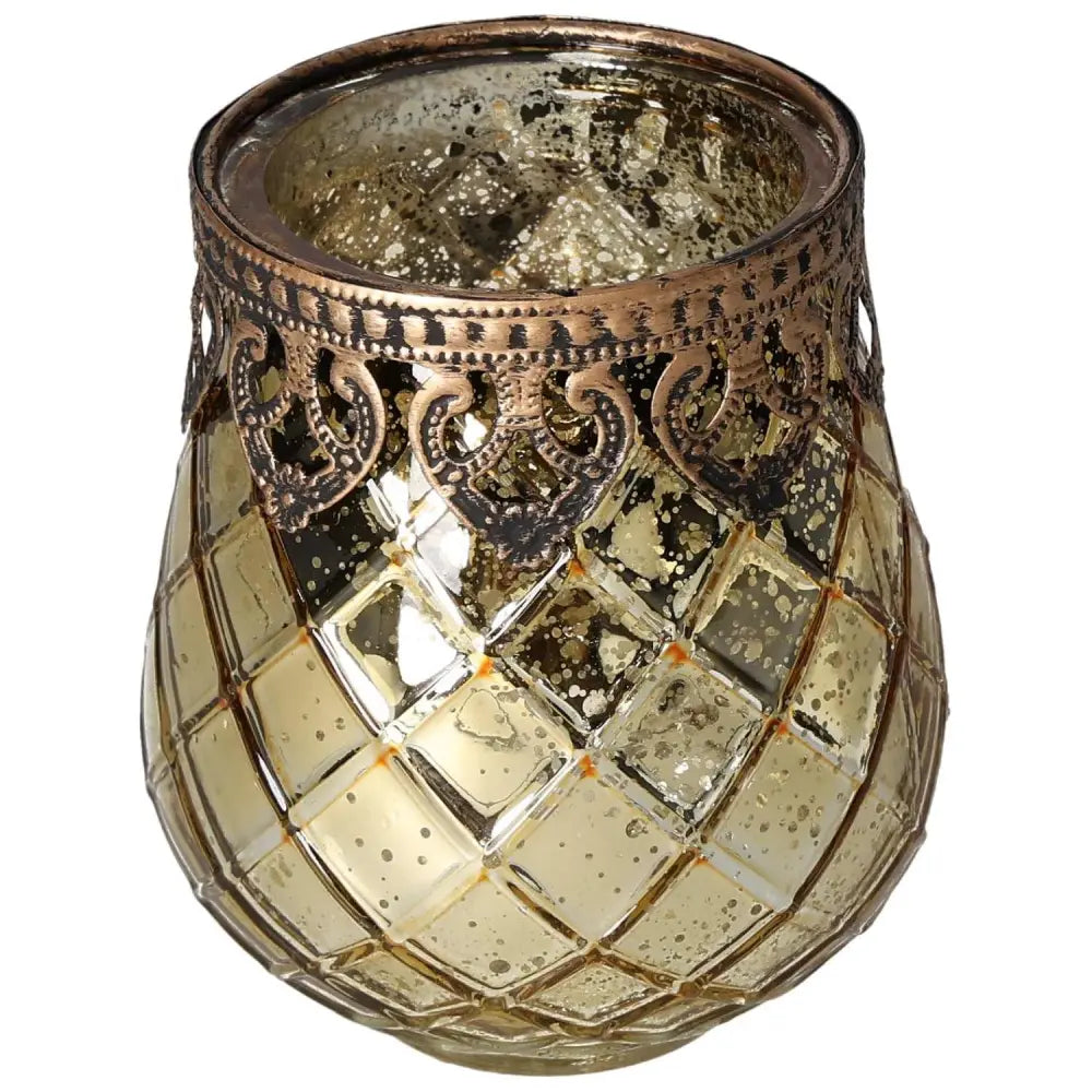 Decorative Moroccan style lantern with intricate designs by Sylvia Crystals, showcasing modern luxury and ancient artistry.