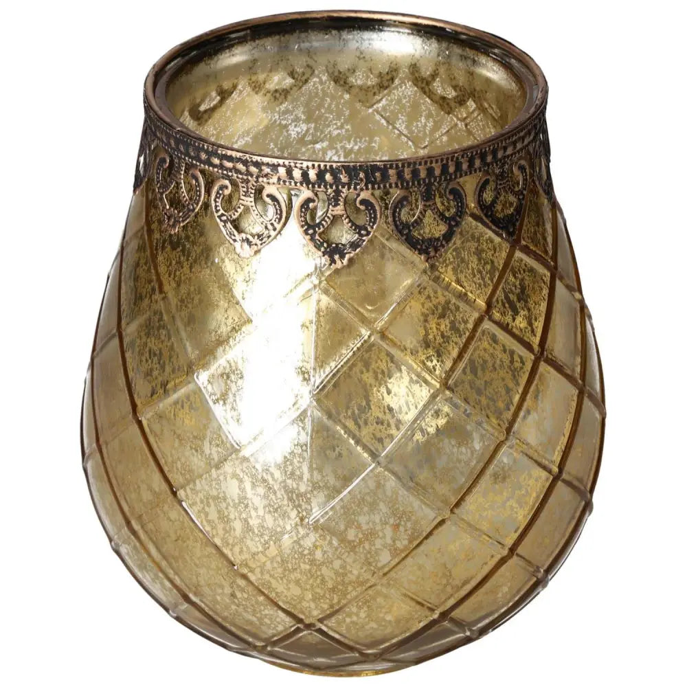 Moroccan Style Lantern with intricate geometric patterns and gold accents, embodying luxury and spiritual elegance.