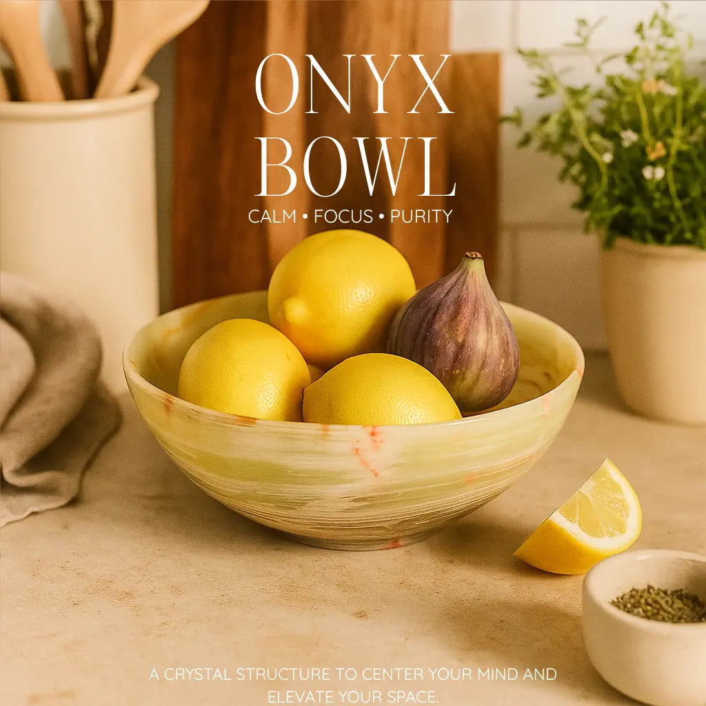 Onyx Bowl 15 cm Sylvia Crystals Sp. z o.o.