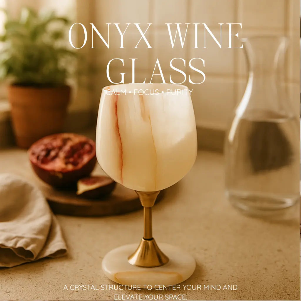 Onyx Wine Glass Sylvia Crystals Sp. z o.o.