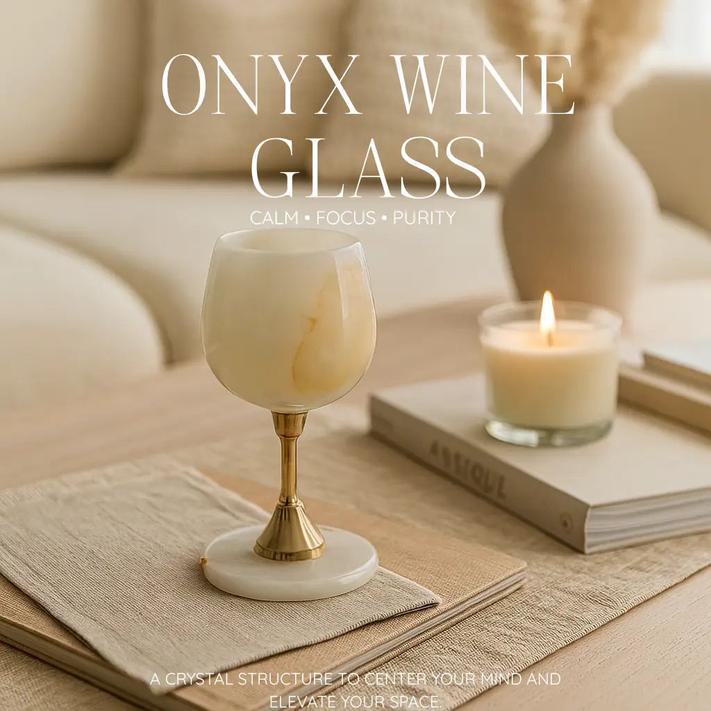 Onyx Wine Glass Sylvia Crystals Sp. z o.o.