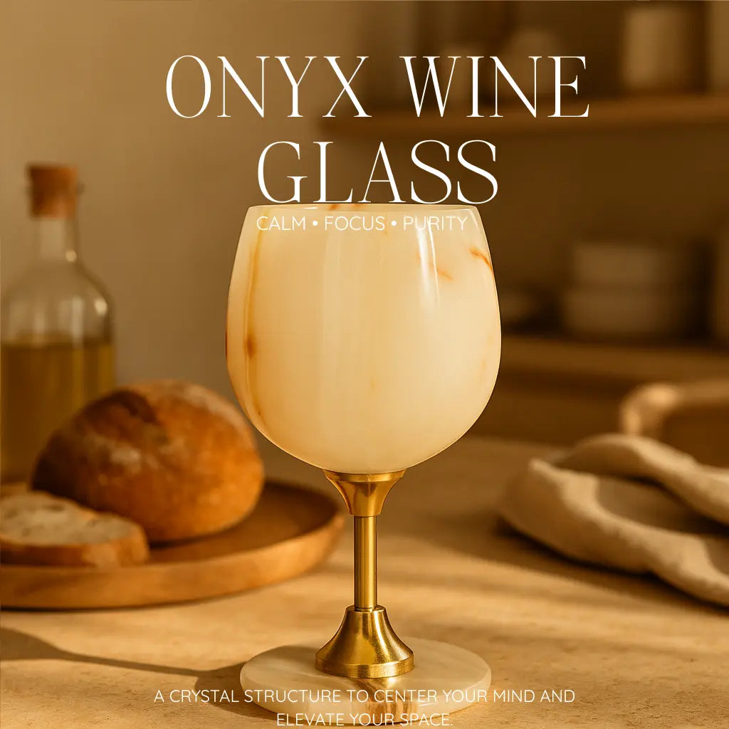 Onyx Wine Glass Sylvia Crystals Sp. z o.o.