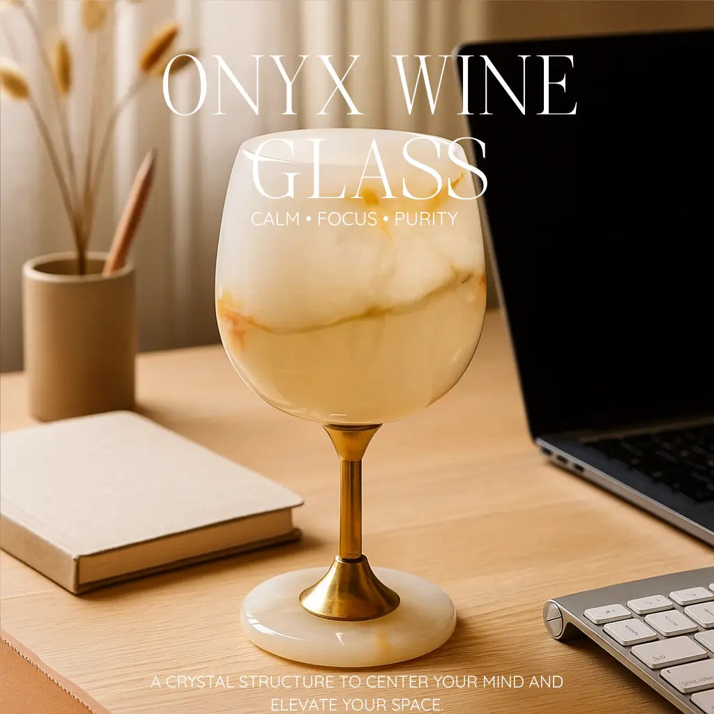 Onyx Wine Glass Sylvia Crystals Sp. z o.o.