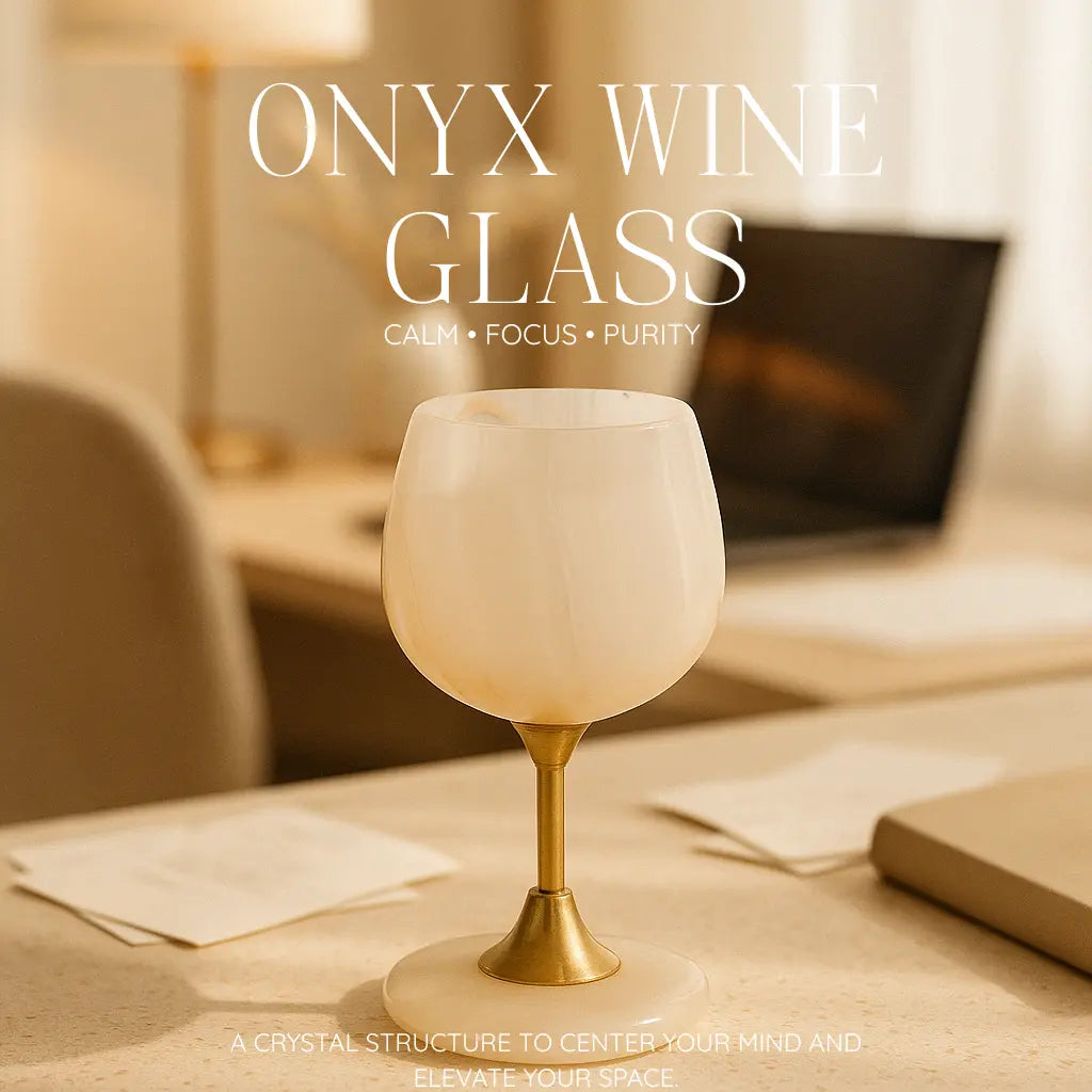 Onyx Wine Glass Sylvia Crystals Sp. z o.o.