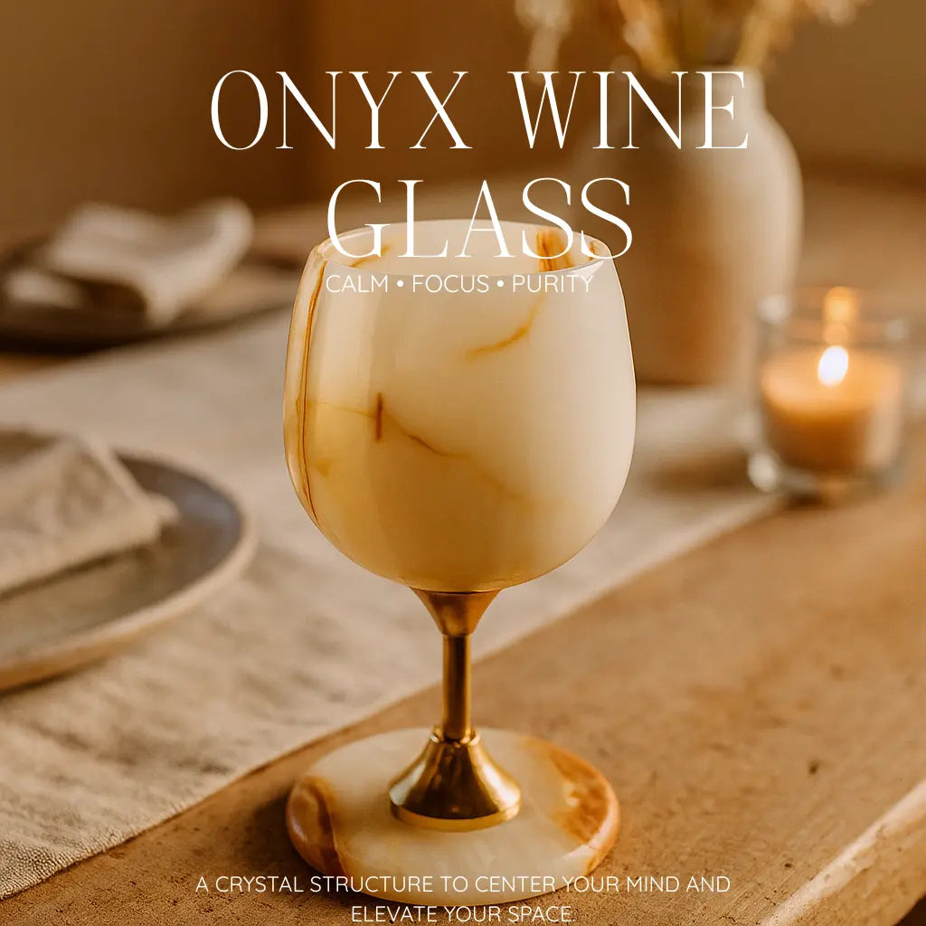 Onyx Wine Glass Sylvia Crystals Sp. z o.o.