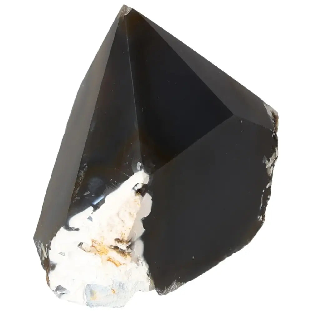 Polished Agate Point with mesmerizing layers, a Sylvia Crystals masterpiece, showcasing enchanting natural bands and serene energy.