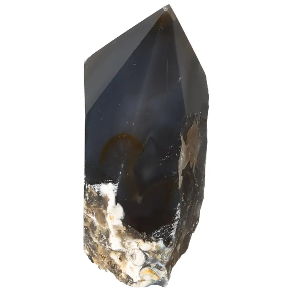 Polished Agate Point with enchanting layers and mesmerizing bands from Sylvia Crystals