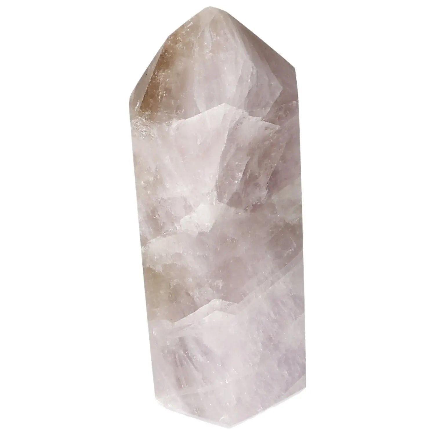 Polished Amethyst Super Seven Point crystal from Sylvia Crystals, renowned for high quality and stress-reducing properties.