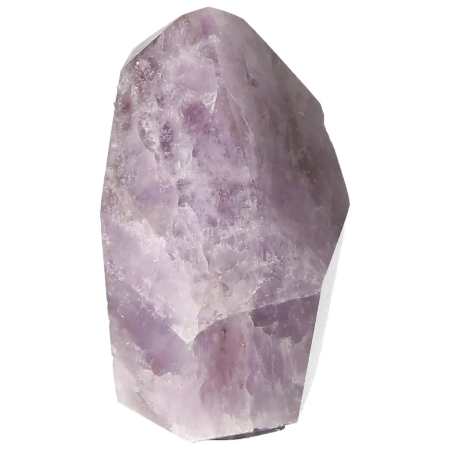 Polished Amethyst Super Seven Point crystal from Sylvia Crystals, highlighting premium quality and spiritual energy enhancement.