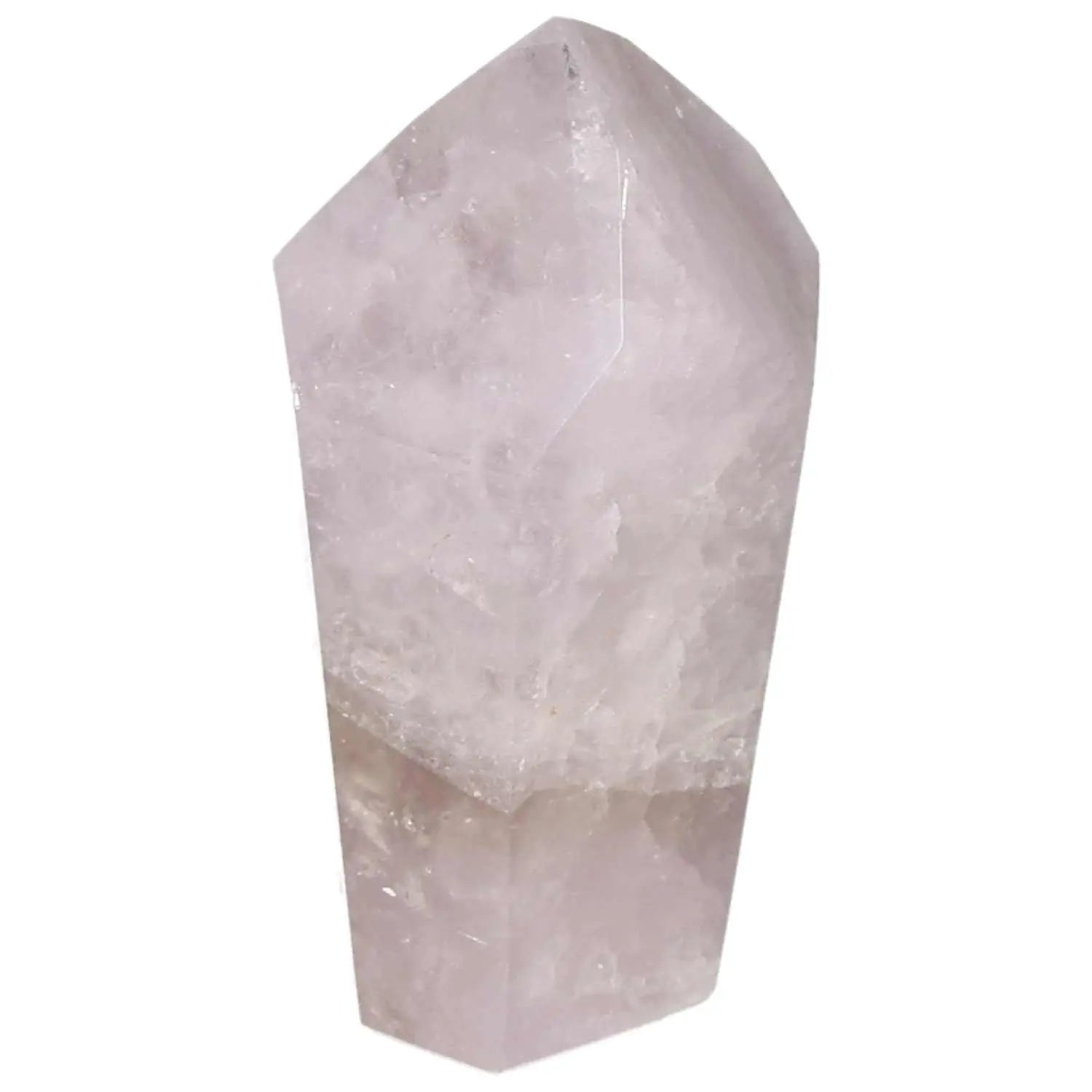 Polished Amethyst Super Seven Point crystal by Sylvia Crystals, combining amethyst and Super Seven energies for spiritual upliftment.
