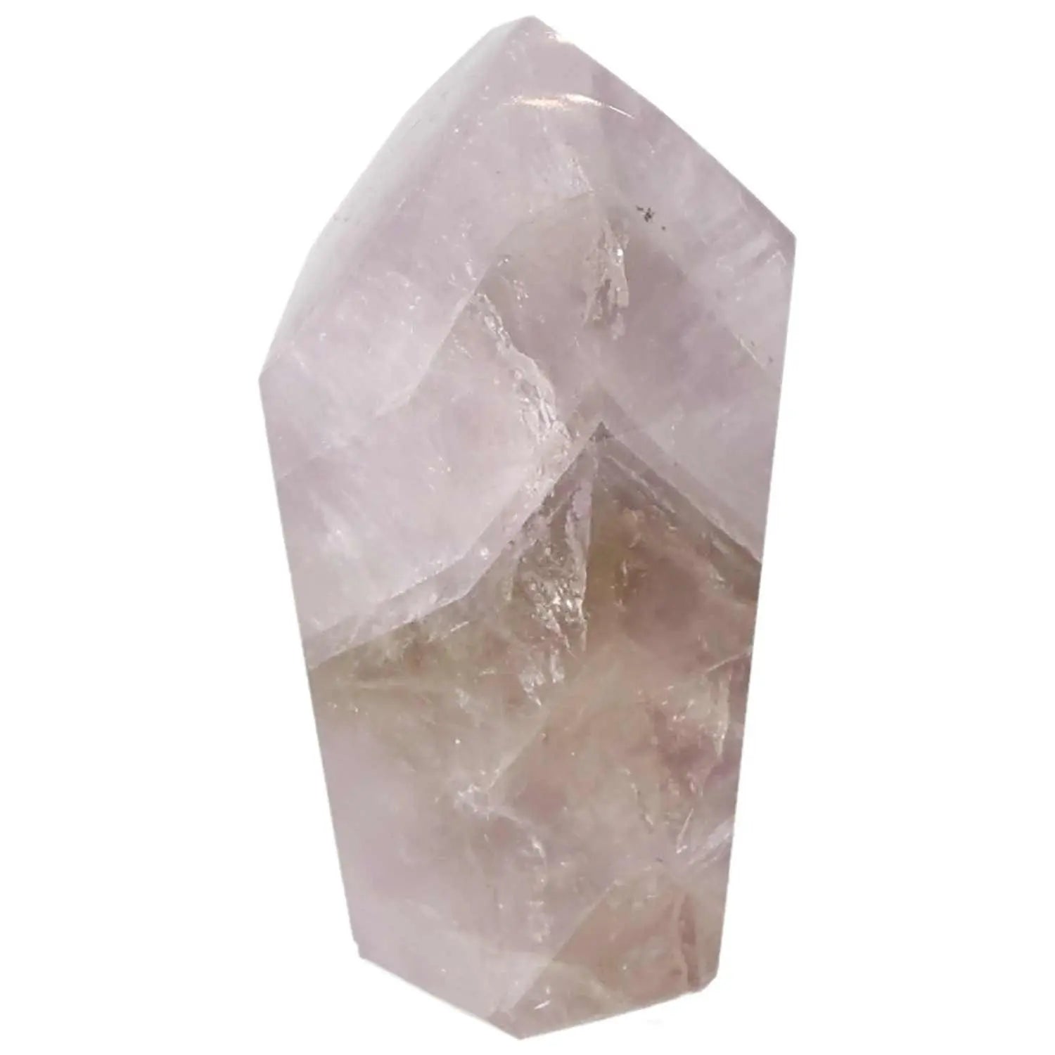 Polished Amethyst Super Seven Point crystal by Sylvia Crystals, known for spiritual and emotional healing properties.