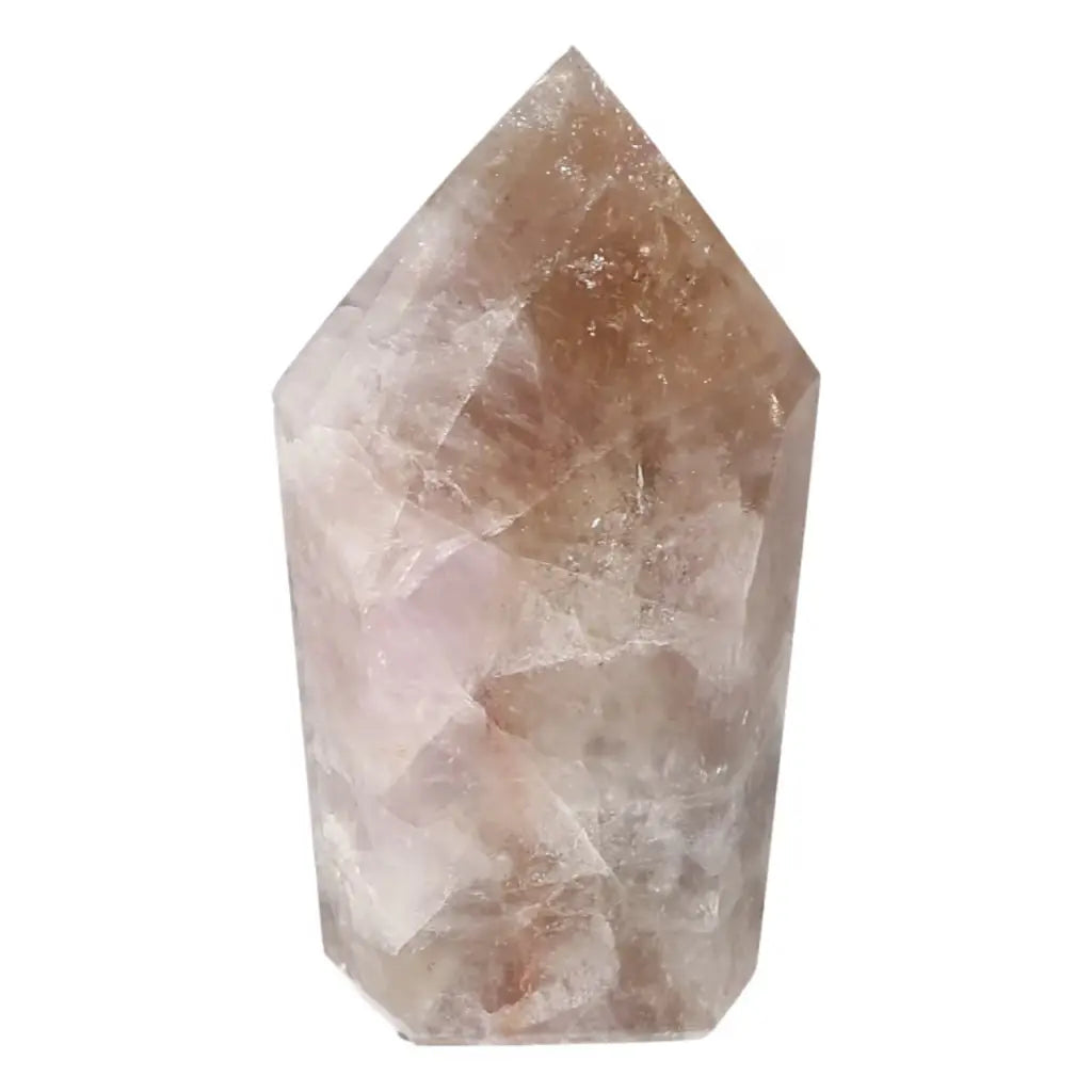 Polished Amethyst Super Seven Point crystal from Sylvia Crystals, showcasing its captivating beauty and spiritual energy.