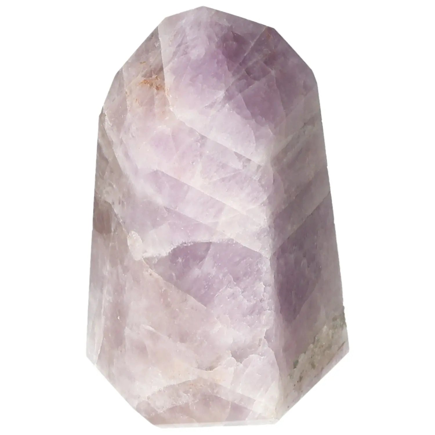 Polished Amethyst Super Seven Point crystal enhancing energy and emotional stability by Sylvia Crystals.