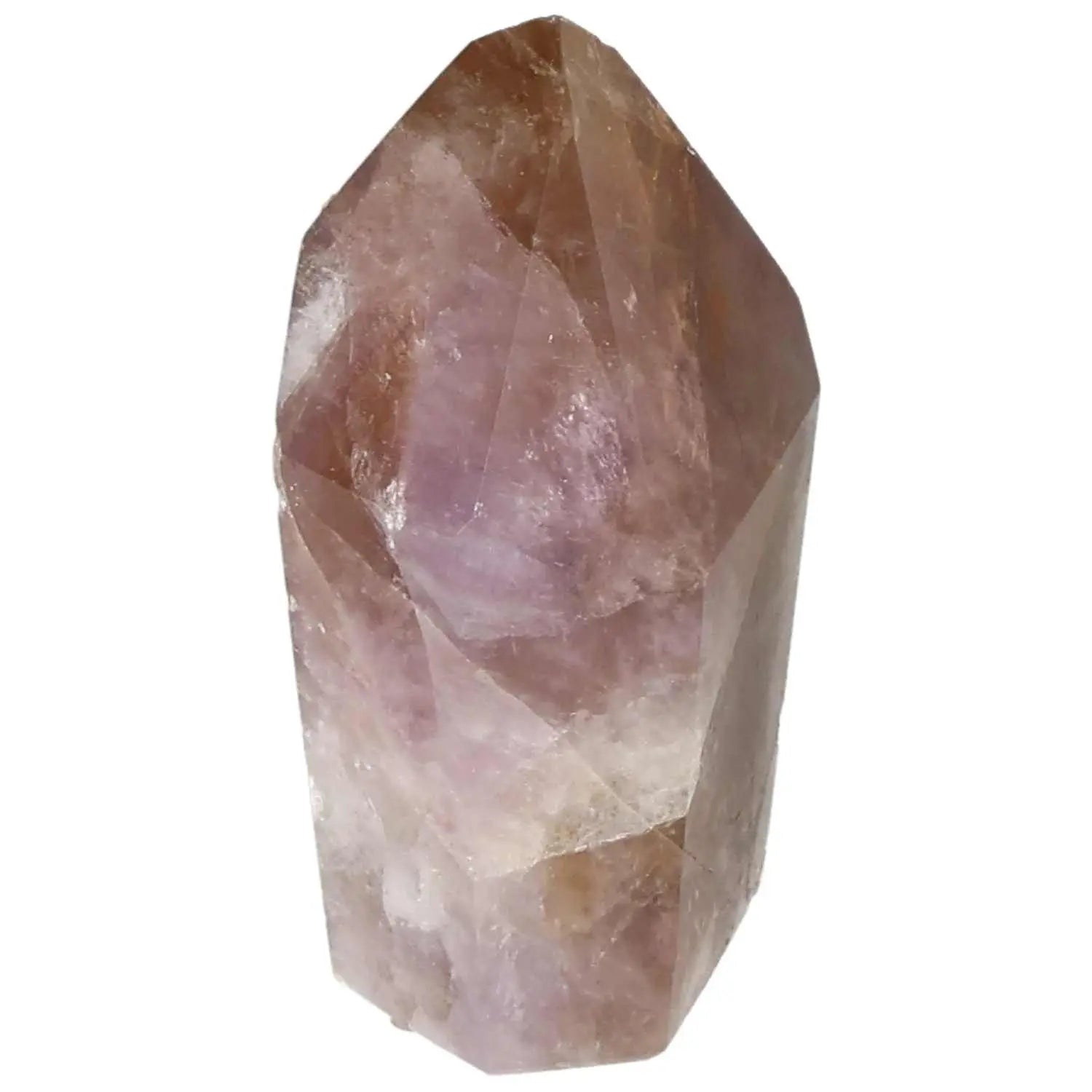 Polished Amethyst Super Seven Point crystal epitomizing luxury and spiritual growth by Sylvia Crystals.