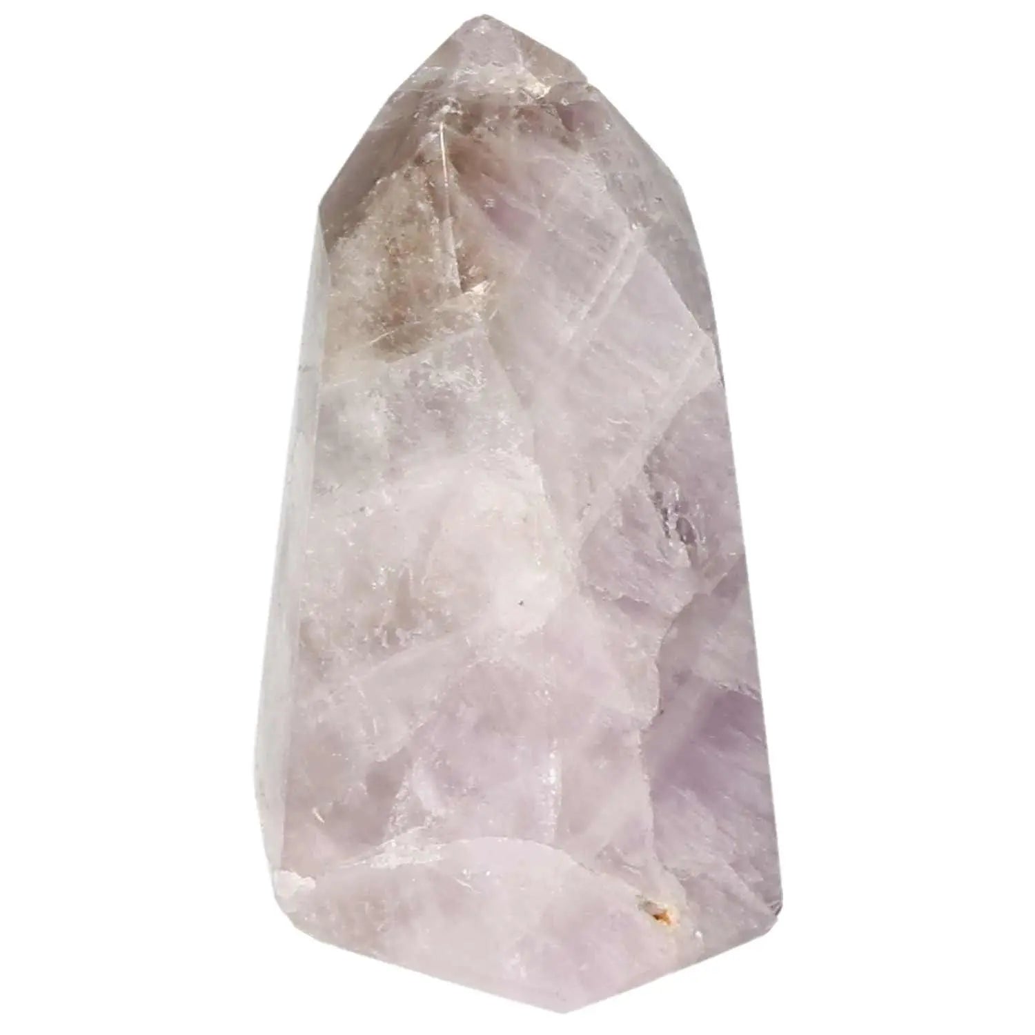 Polished Amethyst Super Seven Point crystal from Sylvia Crystals, showcasing spiritual elegance and luxury.
