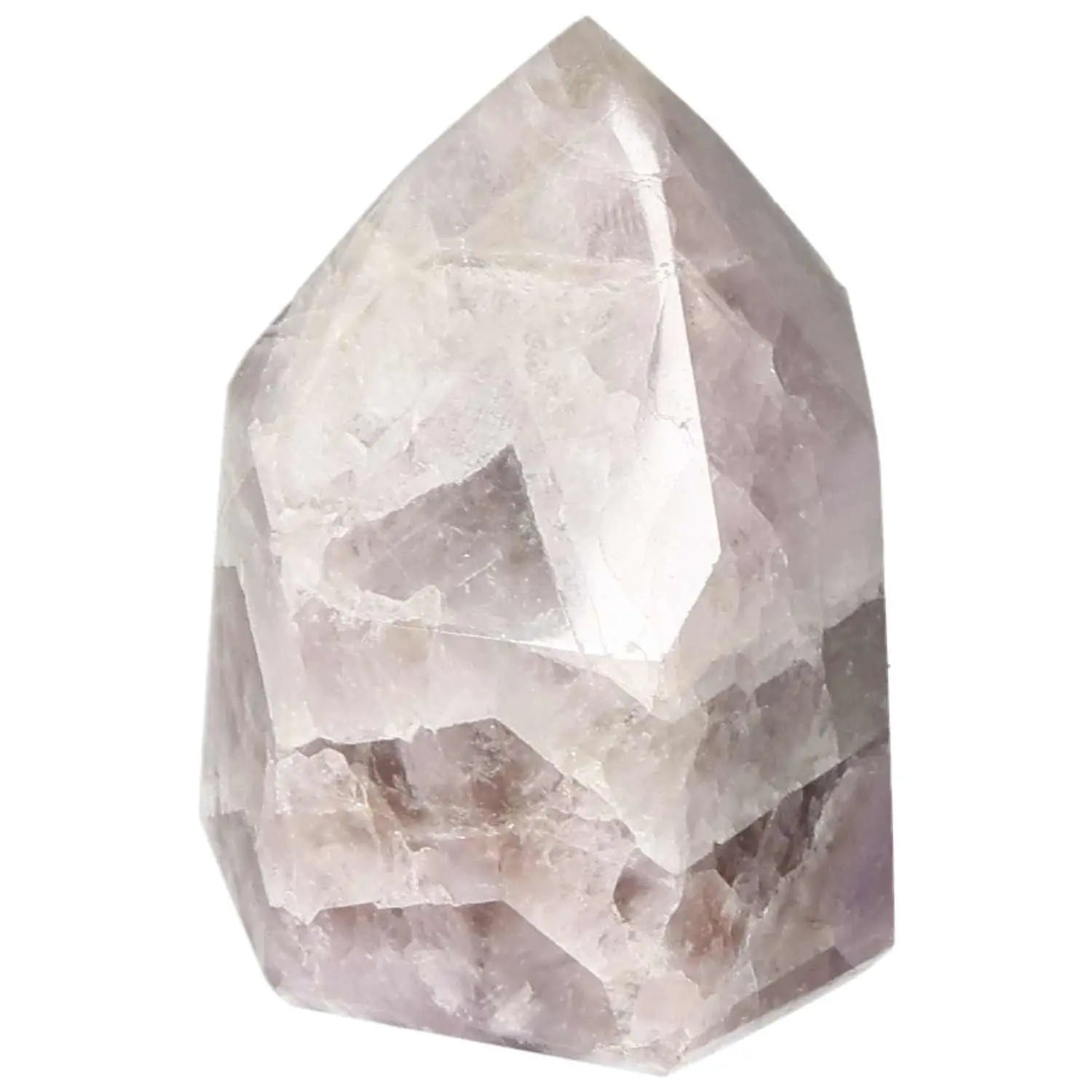 Polished Amethyst Super Seven Point Crystal for spiritual enlightenment and stress relief, premium quality from Sylvia Crystals.