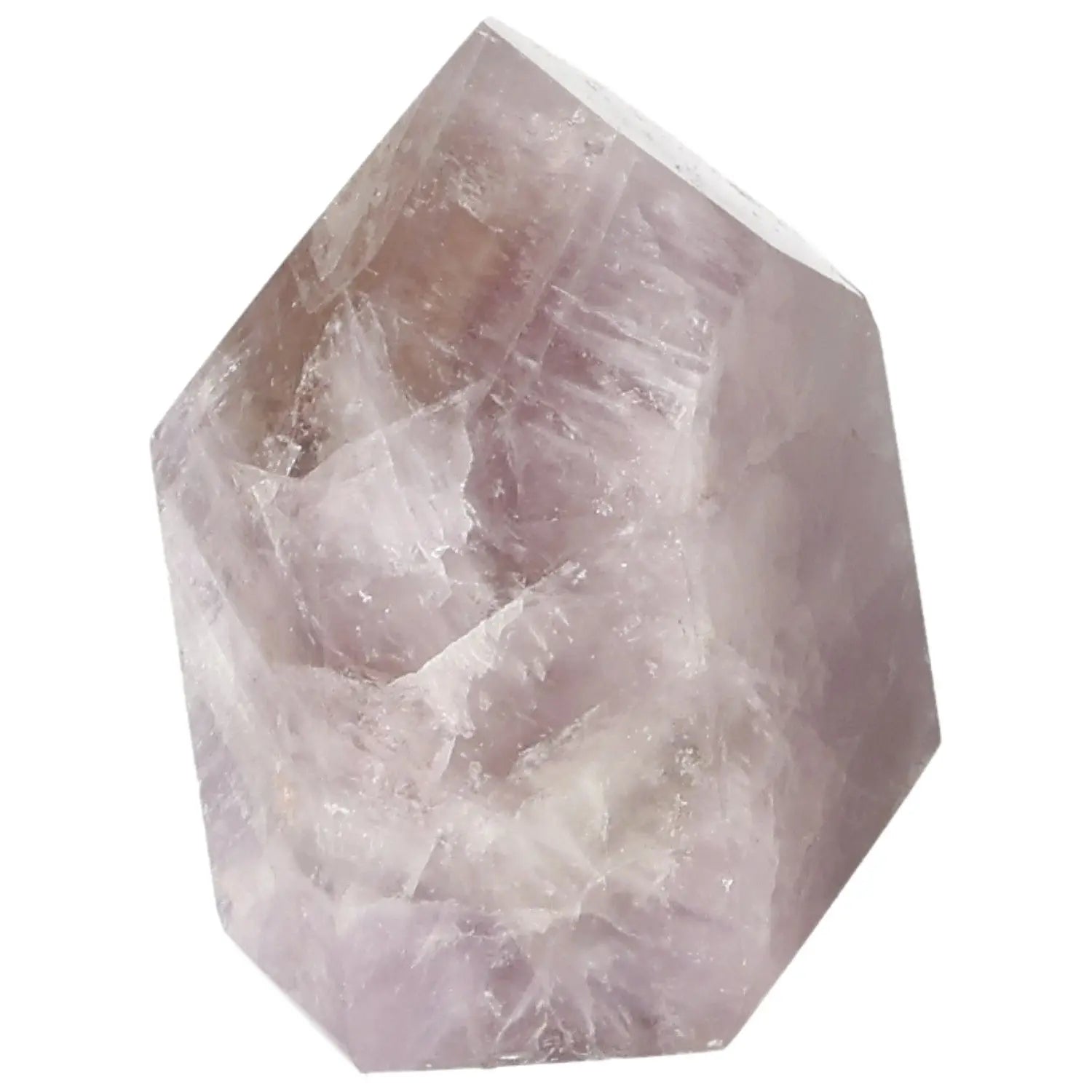 Seven Point Polished Amethyst crystal from Sylvia Crystals, enhances concentration, stress reduction, emotional stability.