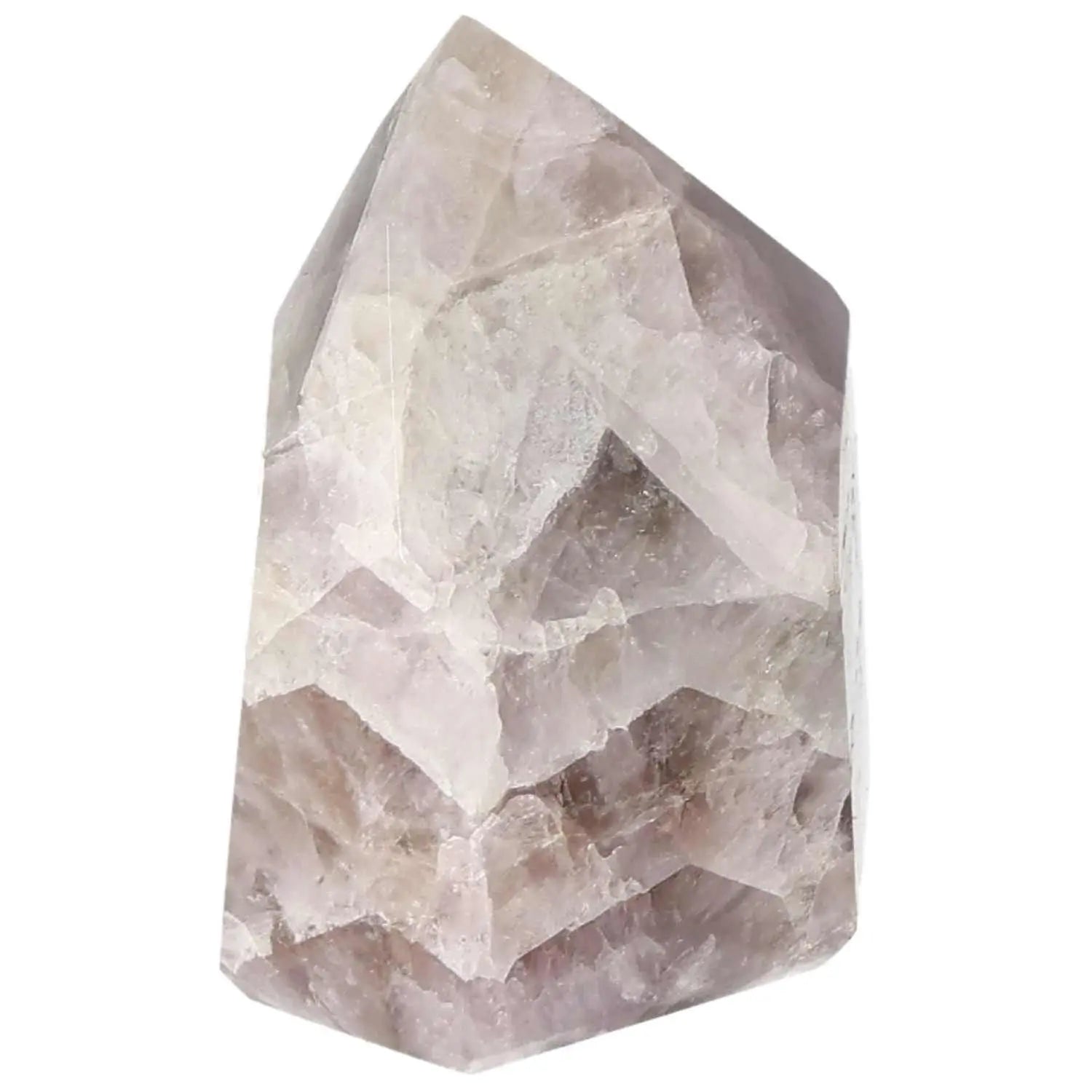Polished Amethyst Super Seven Point crystal, enhancing inner peace and focus by Sylvia Crystals.